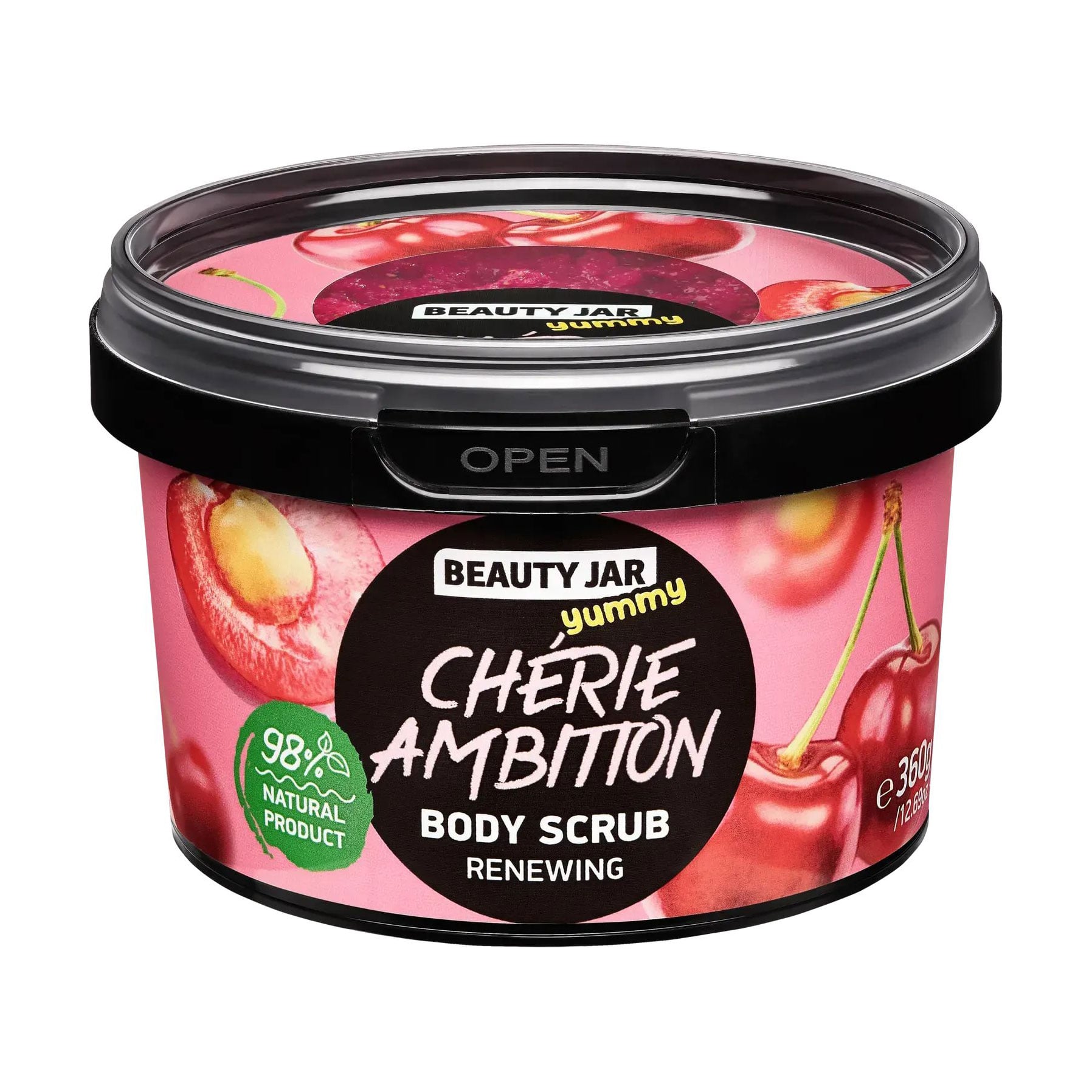 Скраб для тіла Beauty Jar Yummy Cherie Ambition Renewing Body Scrub Мила амбіція, 360 г