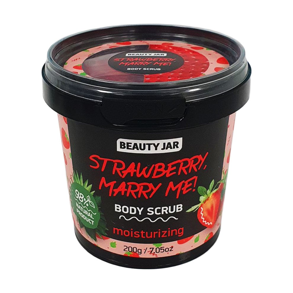 Уцінка! Скраб для тіла Beauty Jar Полуниця Marry Me!, 200 г