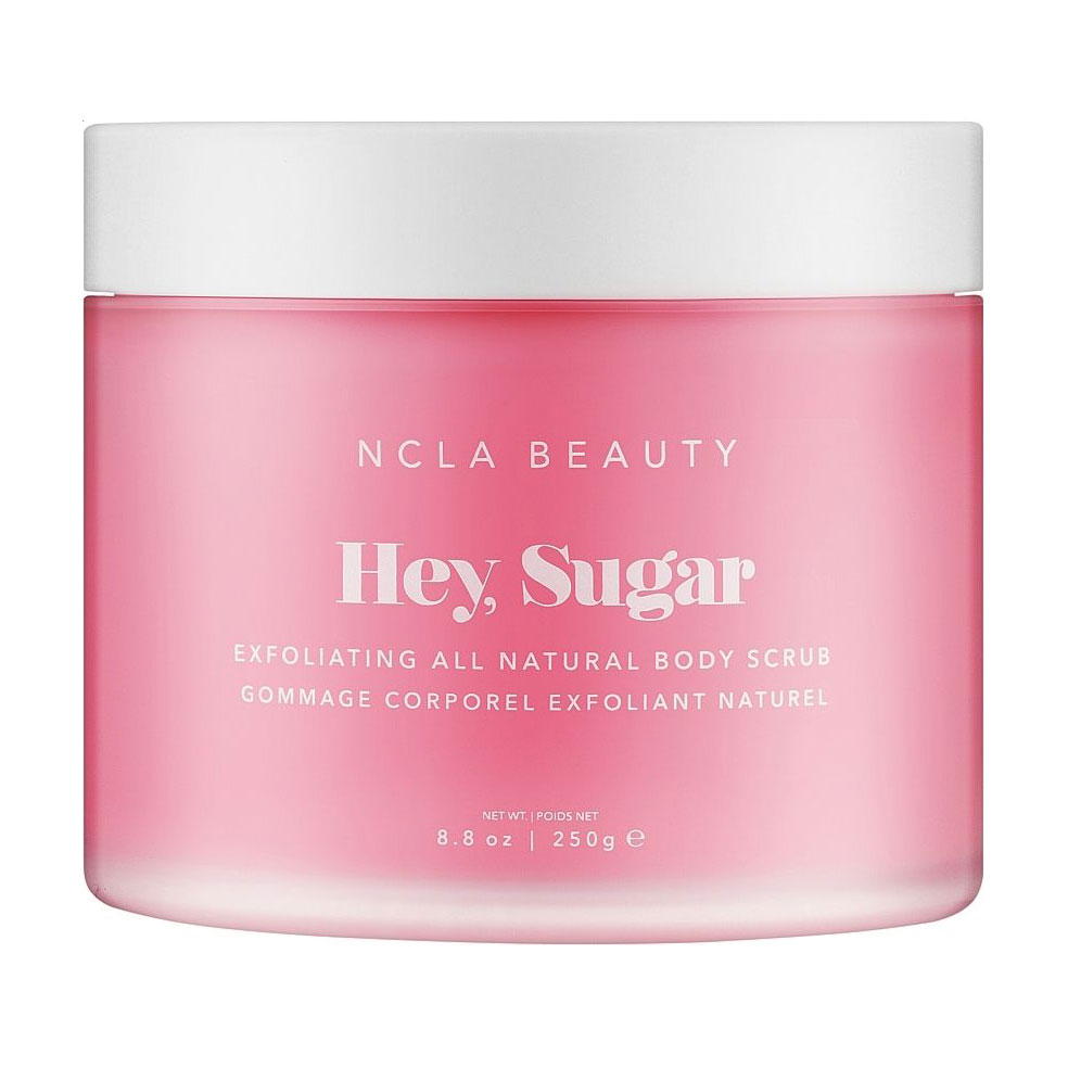 Уцінка! Скраб для тіла NCLA BEAUTY Hey, Sugar Exfoliating All Natural Body Scrub Рожеве шампанське, 250 г